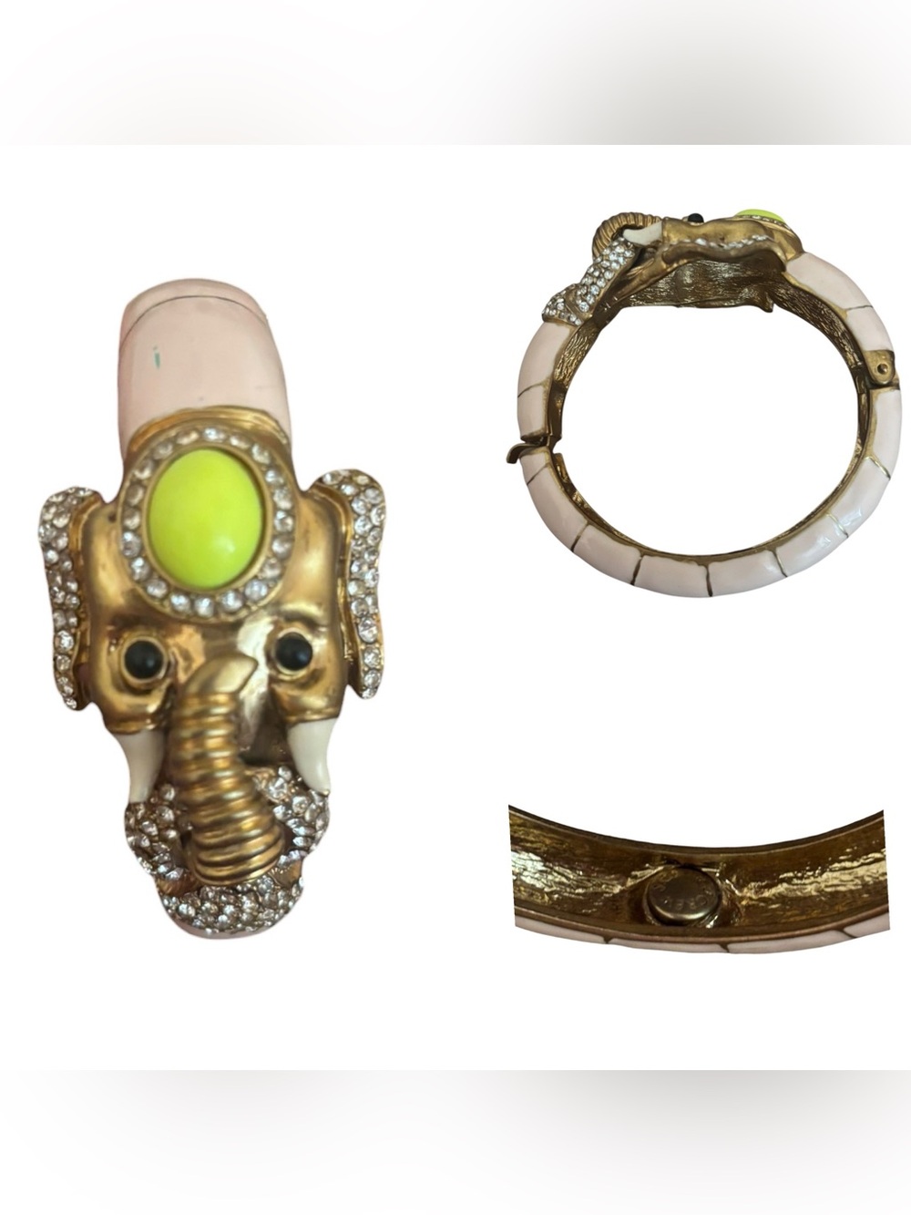 J. Crew Statement Elephant Bracelet - Picture 1 of 6